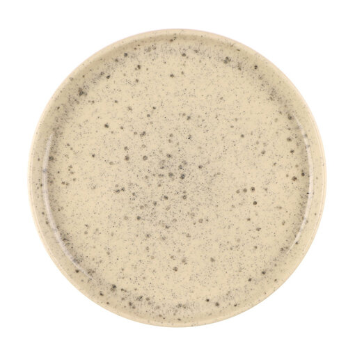 Mesa Assiette à salade en grès "Uno Speckle" 22 cm de Mesa Ceramics