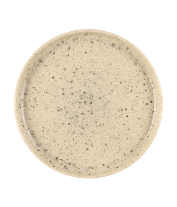 Mesa Assiette à salade en grès "Uno Speckle" 22 cm de Mesa Ceramics