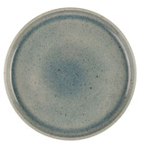 Mesa Assiette en grès "Uno Speckle" Bleue 28 cm de Mesa Ceramics