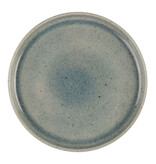 Mesa Assiette en grès "Uno Speckle" Bleue 28 cm de Mesa Ceramics
