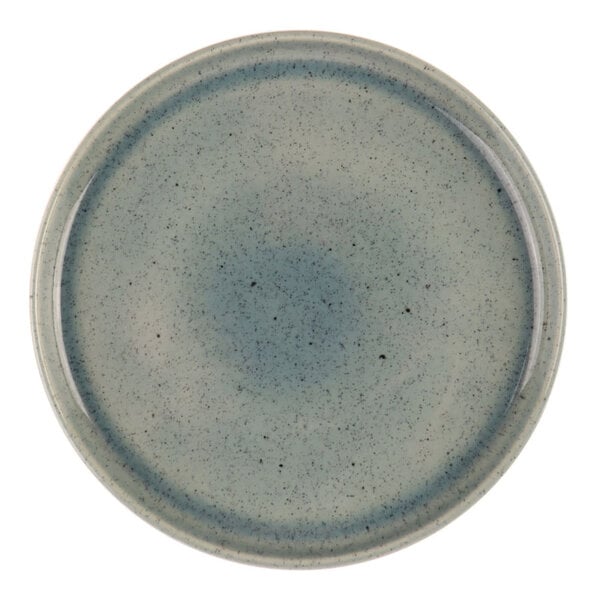 Assiette en grès "Uno Speckle" Bleue 28 cm de Mesa Ceramics