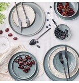 Mesa Assiette en grès "Uno Speckle" Bleue 28 cm de Mesa Ceramics