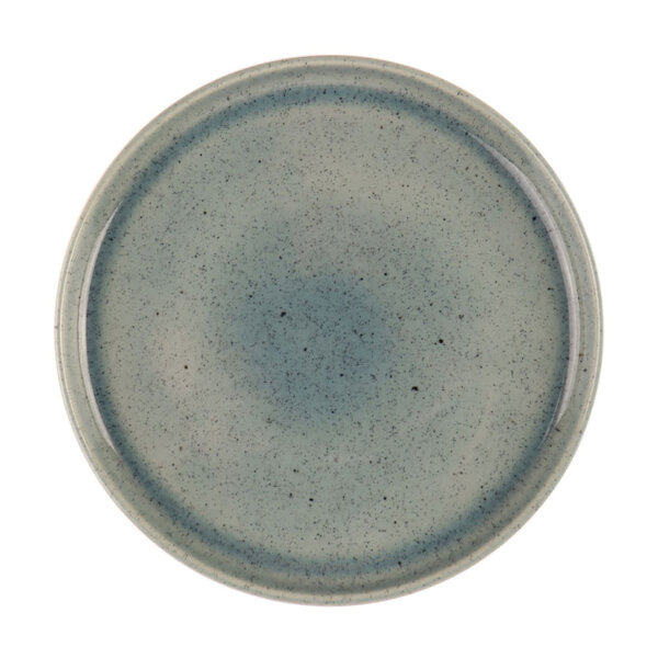 Assiette à salade en grès "Uno Speckle" Bleue 28 cm de Mesa Ceramics