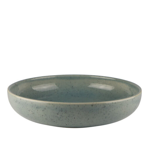 Mesa Bol à pâtes en grès bleu "Uno Speckle" 22 cm de Mesa Ceramics