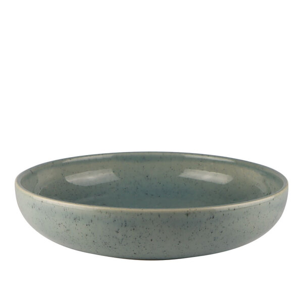 Bol à pâtes en grès bleu "Uno Speckle" 22 cm de Mesa Ceramics