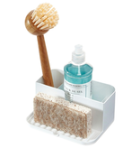 Interdesign iDesign Plastic Sink Caddy with Tray, White