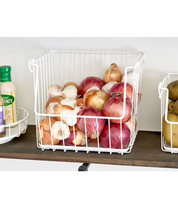 Interdesign iDesign Wire Potato Storage Bin, Large