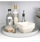 Interdesign iDesign Plastic Lazy Susan Turntable 15", Gray
