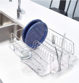 Interdesign iDesign Dish Rack with Tray, 13.5x17x5"