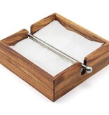 Porte-serviettes en Bois d'Acacia, 6,25" de Ironwood