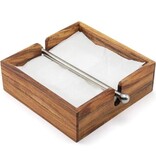 Porte-serviettes en Bois d'Acacia, 6,25" de Ironwood