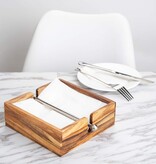 Porte-serviettes en Bois d'Acacia, 6,25" de Ironwood