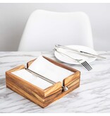 Porte-serviettes en Bois d'Acacia, 6,25" de Ironwood