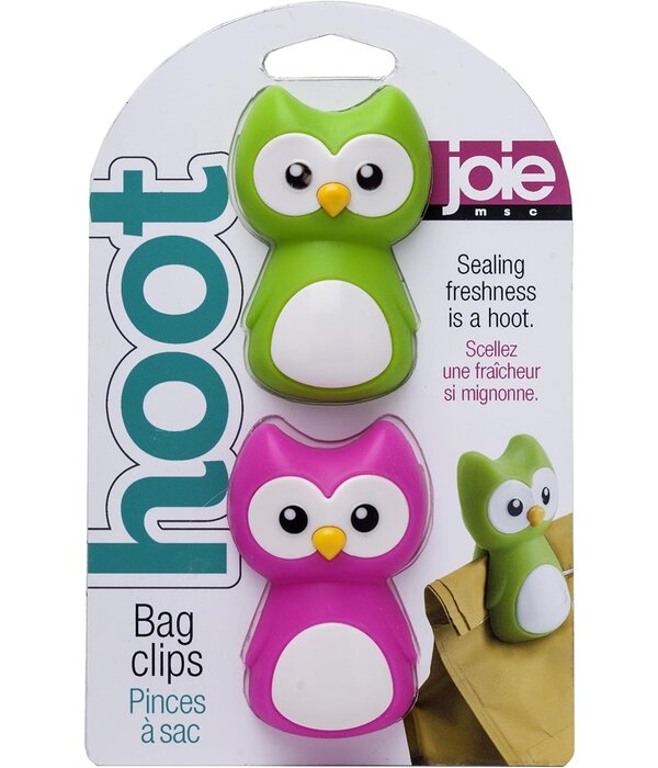 Joie Joie Owl Bag Clips, Set of 2