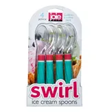 Joie Joie Swirl Ice Cream Spoons, Set of 4