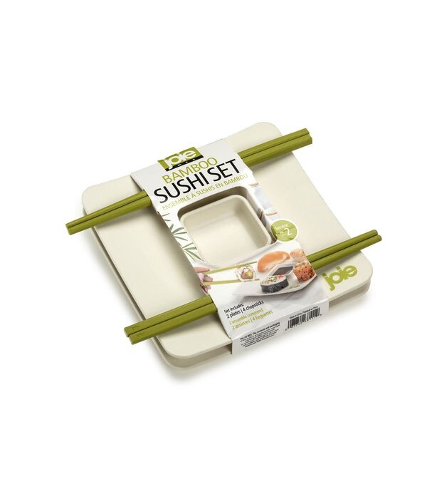 Joie Joie Bamboo Sushi Set, Set of 2