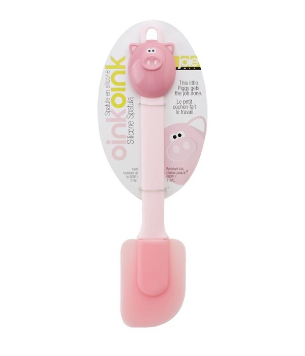 Joie Joie Pink Piggy Wiggy Silicone Spatula