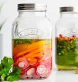 Kilner Set of 2 Fermentation Jars, 1L