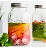 Ensemble de 2 bocaux à fermentation 1L de Kilner
