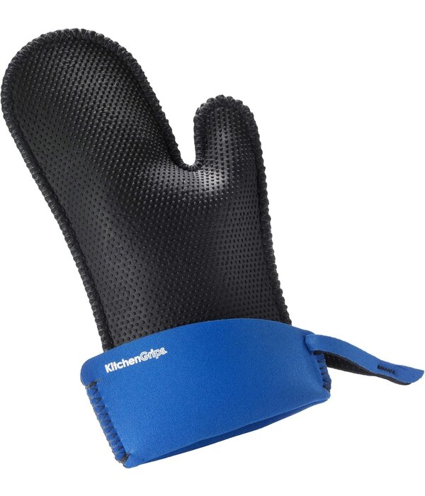 Mitaine pour le four Noir/Bleuet Petit de Kitchen Grips