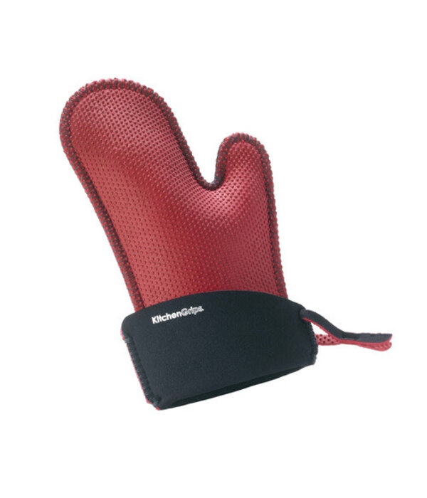 Mitaine pour le four Rouge/Noir, Petit de Kitchen Grips