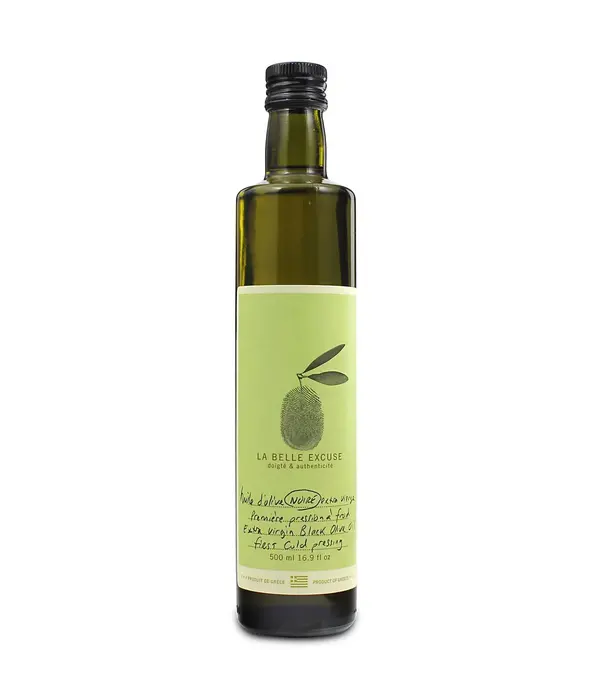 La Belle Excuse Huile d'olive noire 500 ml extra vierge de La Belle Excuse