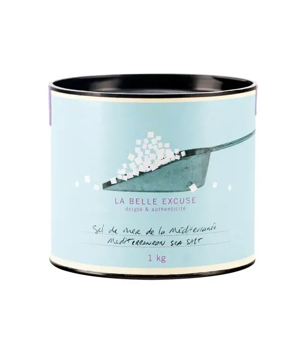 La Belle Excuse Sel de mer La Méditerranée 1kg de La Belle Excuse