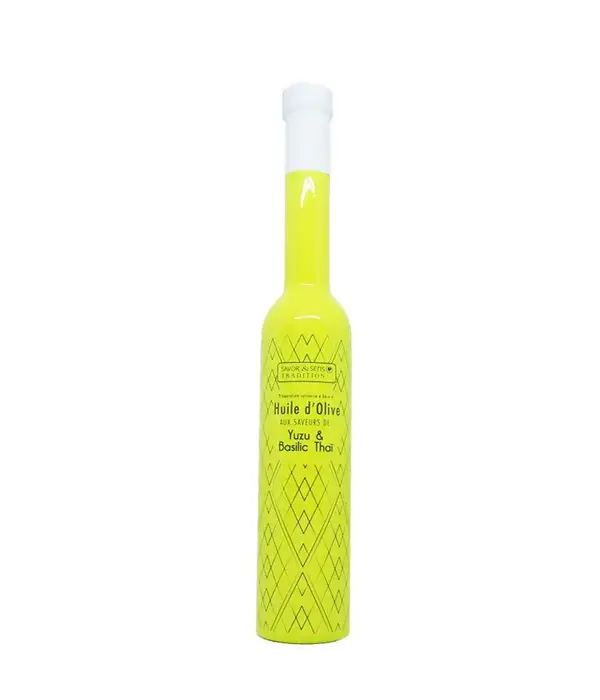 La Belle Excuse Huile d'olive Yuzu & Basilic Thai 200ml de La Belle Excuse