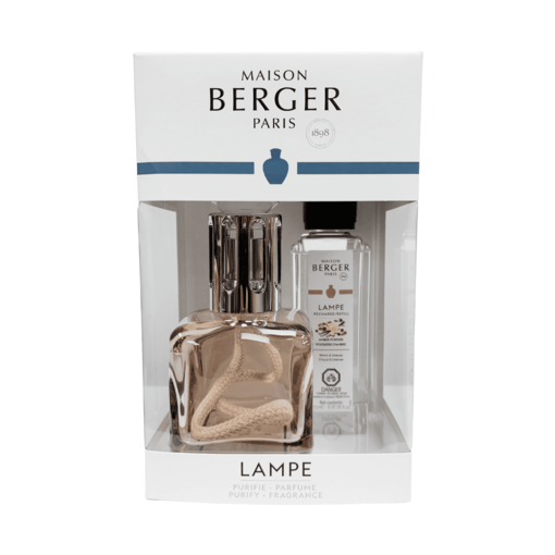 Lampe Berger de Paris Maison Berger Ice Cube Lamp Gift Set, Amber Powder