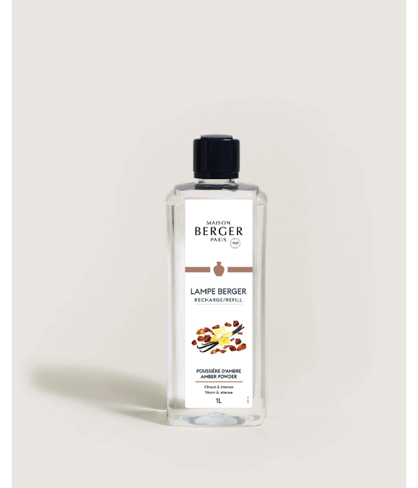Lampe Berger de Paris Recharge "Poussière d’Ambre" 500ml de Maison Berger