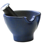 Mortier et pilon bleu 250ml Le Cuistot