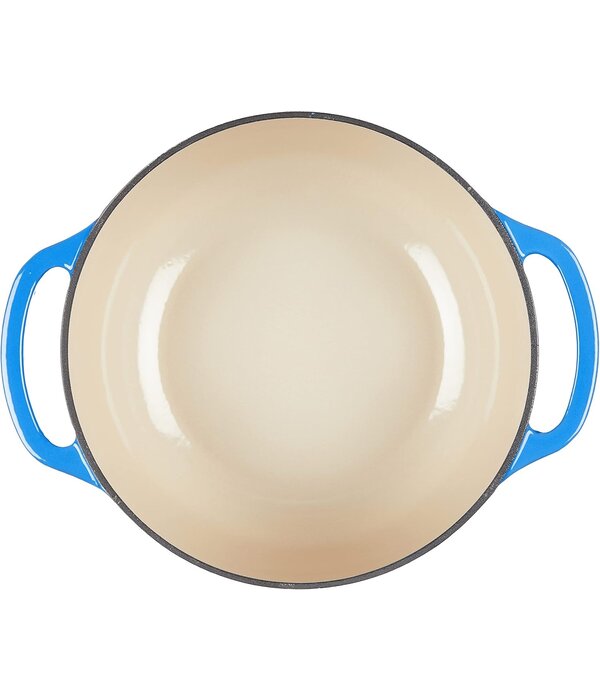 Lodge Lodge Enamel 4-Quart Dutch Oven, Caribbean Blue