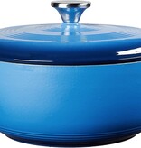 Lodge Lodge Enamel 4-Quart Dutch Oven, Caribbean Blue