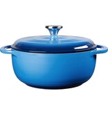 Lodge Lodge Enamel 4-Quart Dutch Oven, Caribbean Blue