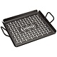 Lodge Seasoned Carbon Steel Grilling Pan, 13x12"