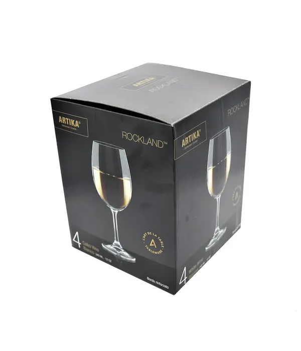 Verres à vin blanc "Rockland" 340ml, ens/4 de Maison Forine