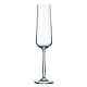 Flûtes à champagne "Gourmet" 215ml, ens/4 de Maison Forine