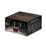 Maison Forine Stemless Burgundy Glasses 560ml, Set of 4