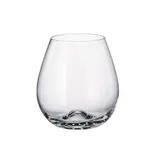 Maison Forine Stemless Burgundy Glasses 560ml, Set of 4