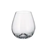 Maison Forine Stemless Burgundy Glasses 560ml, Set of 4