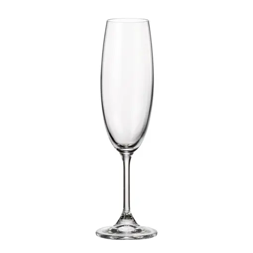 Flûtes à champagne "Leona" 210ml, ens/4 de Maison Forine