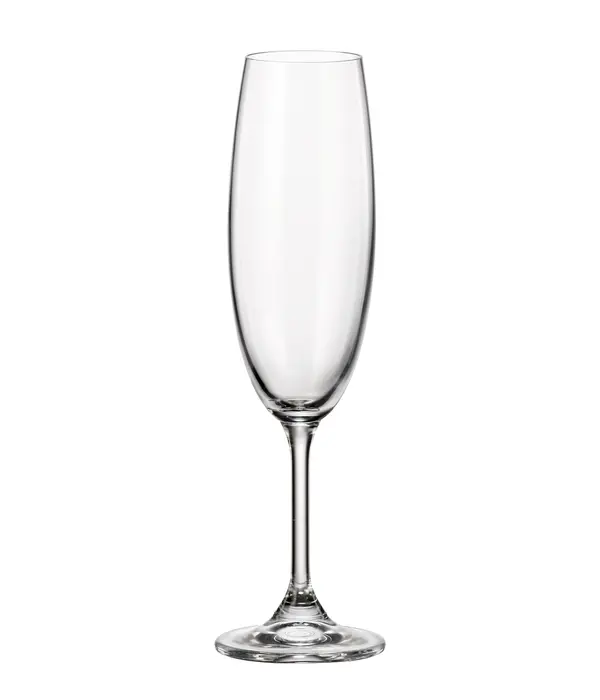 Flûtes à champagne "Leona" 210ml, ens/4 de Maison Forine