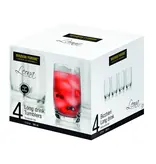 Verres Tumbler "Leona" 380ml, ens/4 de Maison Forine