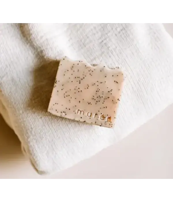 Maree Chandelles Barre de savon pour le corps Citron et Romarin 112g de Marée Chandelles