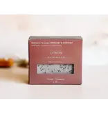 Maree Chandelles Barre de savon pour le corps Citron et Romarin 112g de Marée Chandelles