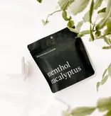 Maree Chandelles Vapeurs de douche Menthol et Eucalyptus, ens/4 de Marée Chandelles
