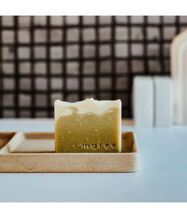 Maree Chandelles Marée Chandelles Green Tea and Cucumber Body Soap Bar 112g