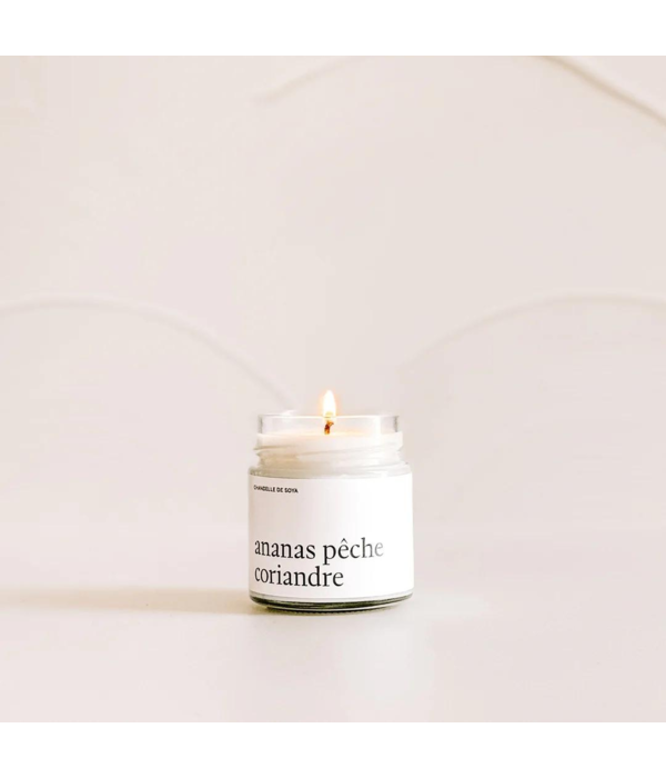 Maree Chandelles Marée Chandelles Soy Candle Pineapple Peach Cilantro, 212ml