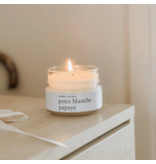 Maree Chandelles Marée Chandelles Soy Candle White pear papaya, 106 ml