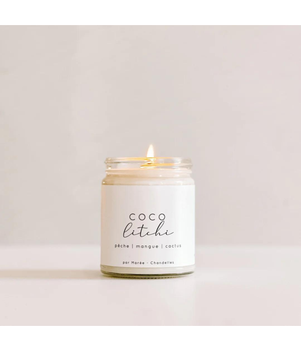 Maree Chandelles Marée Chandelles Soy Candle Coconut lychee, 270ml